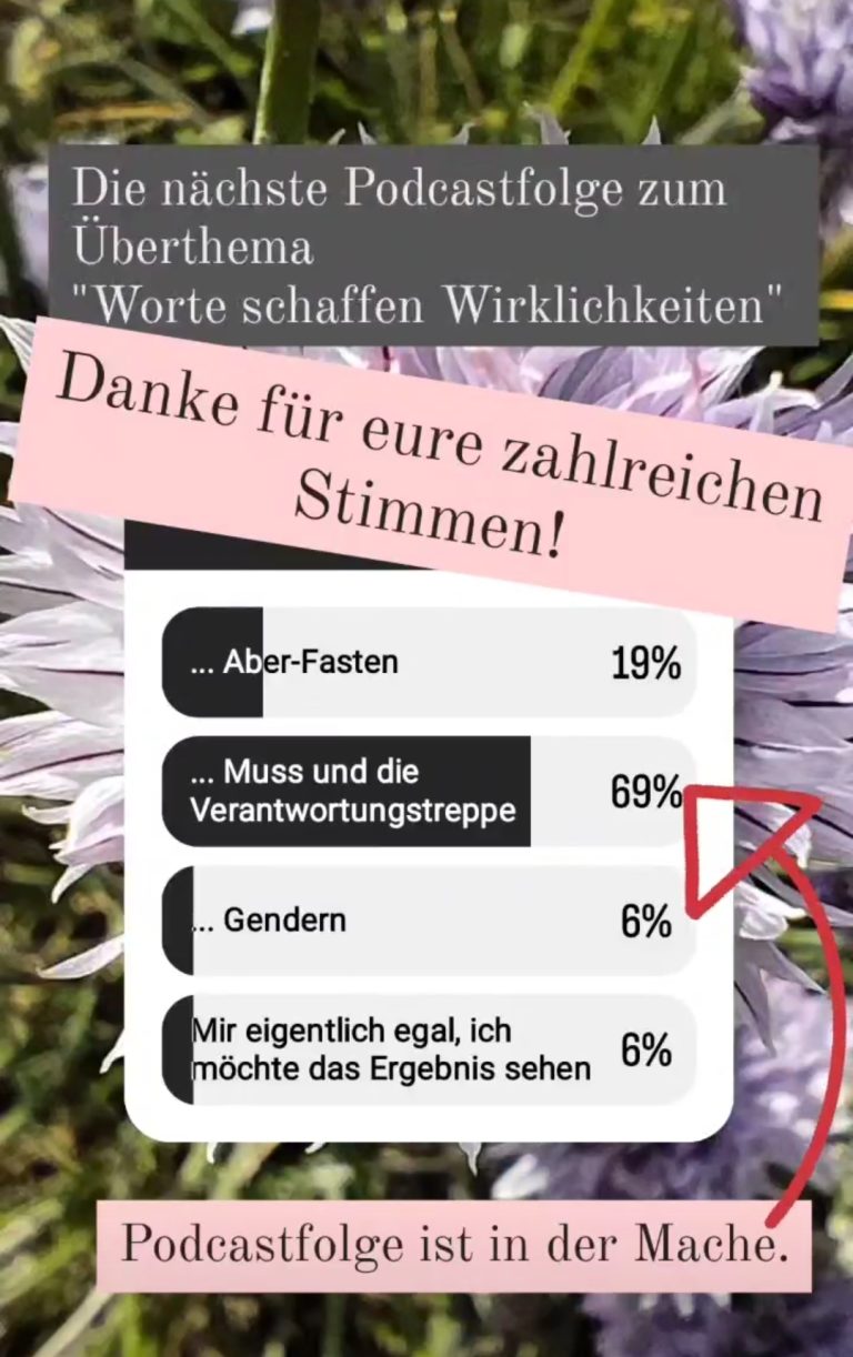 Screenshot Abstimmung Instagram